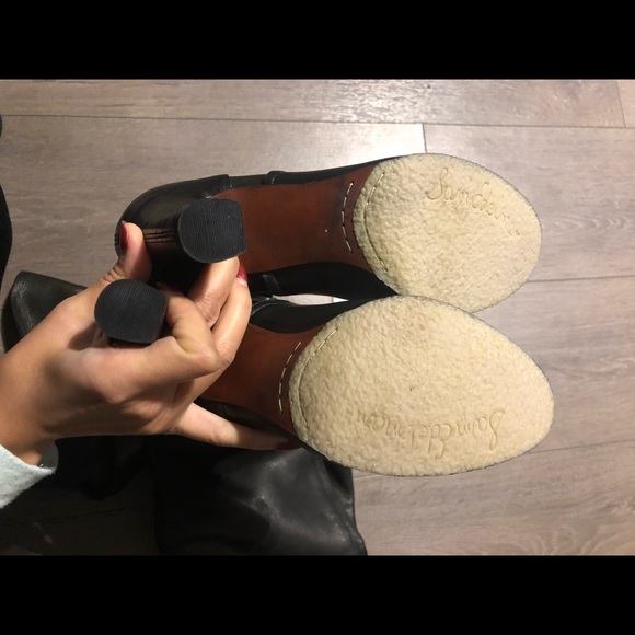 Brand new Sam Edelman black leather OTK boots size 6 - Picture 4 of 8